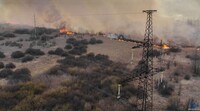 Пожар из Чернобыльской зоны приближается к Припяти