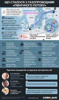 Авария или саботаж: что произошло с газопроводами «Северный поток»