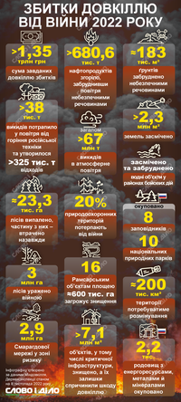 Природа и война: как российская агрессия повлияла на окружающую среду