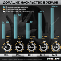 Сколько случаев домашнего насилия фиксируют в Украине