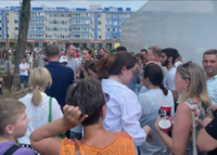 В Краснодаре россияне вышли на митинг из-за отсутствия света, начались задержания