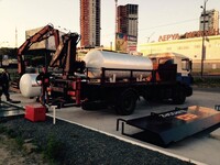 В Киеве начался демонтаж незаконных газовых заправок