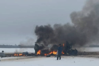 В россии разбился военный вертолет Ми-28
