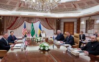 Украина начала встречу с делегацией США в Эр-Рияде