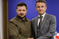 Зеленский встретится с Макроном во Франции накануне саммита «коалиции желающих»
