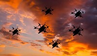 В рф заявили об атаке дронов на Москву, остановлена ​​работа нескольких аэропортов