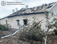 В Запорожской области в результате российского авиаудара погиб ребенок, есть раненые