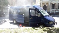 Обещанные Добкиным мирные акции протеста в Харькове начались со стрельбы