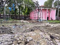 В Харькове скончался один из пострадавших в результате удара по детской железной дороге