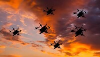 В рф заявили об атаке дронов на Москву, остановлена ​​работа нескольких аэропортов