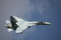 На российском аэродроме «Армавир» уничтожен истребитель СУ-27УБ
