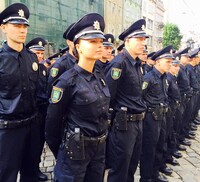 Более 400 патрульных полицейских приняли присягу во Львове