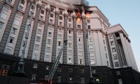 Впервые из-за вражеских обстрелов повреждения получило здание Кабмина