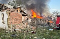 Россияне ночью нанесли комбинированный удар по Житомирщине, есть жертва и раненый