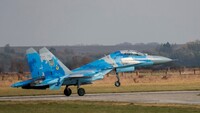 На Запорожском направлении разбился украинский Су-27, пилот погиб