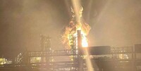 Силы обороны ударили по одному из ТОП-5 российских НПЗ в Ленинградской области