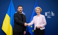 Зеленский встретился с лидерами ЕС: обсудили «стену дронов», санкции и росактивы
