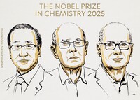 Объявлены лауреаты Нобелевской премии-2025 по химии