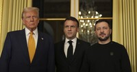 Зеленский провел разговор с Макроном и второй раз за два дня поговорил с Трампом