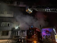 Россияне вторую ночь подряд атаковали Киев, есть погибшие и десятки раненых