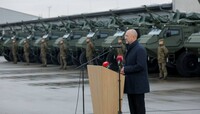 Украина получила от Латвии более 20 бронетранспортеров Patria и разведывательные машины