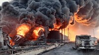 В Генштабе подтвердили поражение Афипского НПЗ в россии и объектов на оккупированных территориях