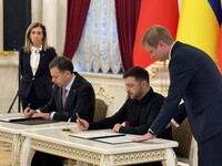 Украина и Португалия подписали заявление о совместном производстве морских дронов