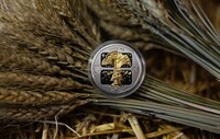 С бриллиантом и позолотой: Нацбанк представил памятную монету «Дух Рождества»