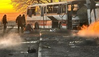 Россияне попали по автобусу с шахтерами под Павлоградом, более 20 погибших и раненых