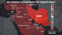 Какие страны попали под удары Ирана за первую неделю войны