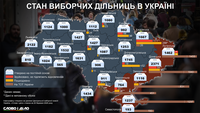 Готовность к выборам: сколько избирательных участков недоступны для голосования