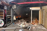 Число раненых в результате российского удара по рынку в Никополе превысило 20 человек