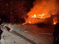 В Одессе дроны попали в несколько домов, есть постраждавшие