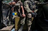 В результате обстрела погиб один украинский военный