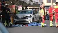 В Лейпциге автомобиль на скорости въехал в группу людей, есть жертвы и пострадавшие