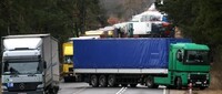 Россия запретила транзит грузов из Украины