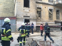 В центре столицы обрушилось перекрытие здания