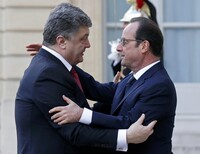 СМИ рассказали, о чем будут разговаривать Порошенко и Олланд