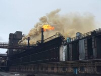 Авдеевский коксохим обесточен вследствие обстрелов
