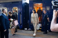 Лидер белорусской оппозиции Тихановская впервые прибыла в Киев с визитом