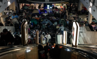 Киевское метро приняло рекордное количество людей во время обстрела впервые с 2022 года