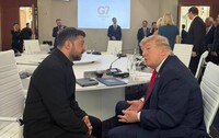 Зеленский встретился с Трампом на полях саммита G7