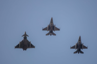 Румыния сбила неизвестный дрон с F-16 во время атаки на Киев