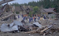 Удар рф по выставке оружия: на Киевщине завершили аварийно-спасательные работы на месте атаки