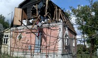 Сепаратисты уничтожили целую улицу в Водяном. Фото