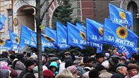 ОБСЕ о митинге под НБУ: за участие в акции платили по 10 долларов