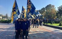 Националисты пикетируют Раду: требуют гражданства для иностранцев в АТО