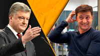 В соцсетях обсуждают разговор Порошенко и Зеленского в эфире телеканала
